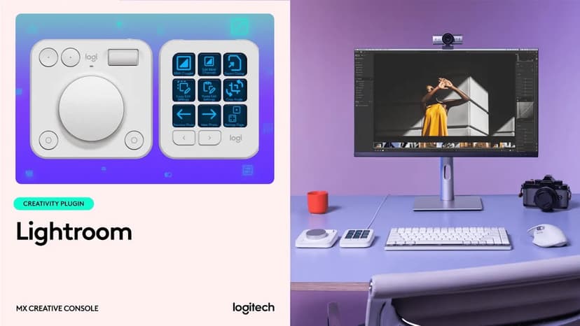 How to get seamless photo editing with MX Creative Console in Adobe Lightroom